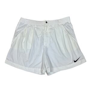 VTG Y2K Nike Tennis Shorts Court Classic Men's 36 Pleated Agassi Sampras Courier